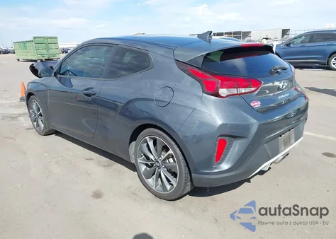 2019 Hyundai Veloster 2.0 Premium z USA, uszkodzony, nr VIN KMHTG6AF0KU015328